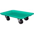 Mfg Tray Molded Fiberglass Toteline Dolly 780438 for 20-1/2" x 12-7/8" x 8" Tote, Green 7804385170